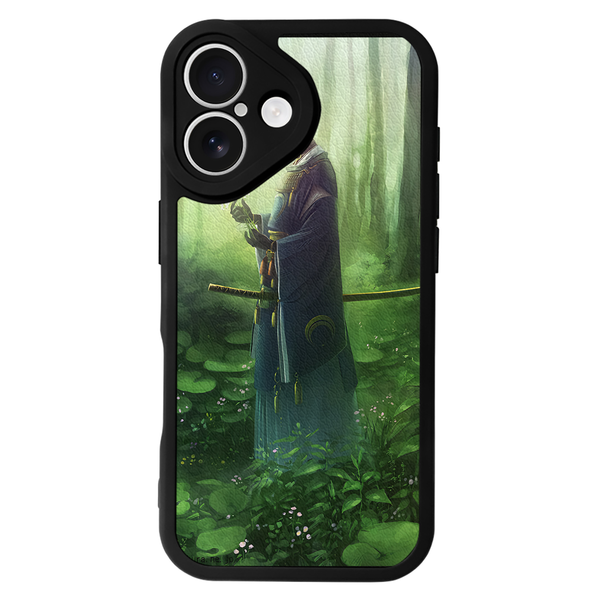 （画像用） 刀剣乱舞 Touken Ranbu 【iPhone 16シリーズ対応】シリコンスマホケース（レザー調） 材質：シリコン